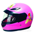 Good quality kids pink color motorcycle helmet